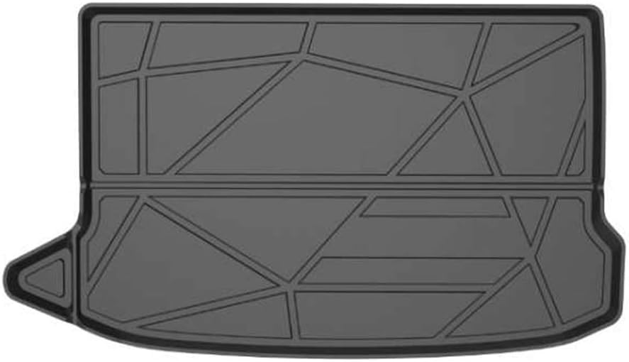 Cqlights Kona Cargo Liner for Hyundai Kona 2018 2019 2020 2021 Trunk Liner Tray Heavy Duty Rubber Rear Cargo Area Mat Waterproof Protector Floor Mat