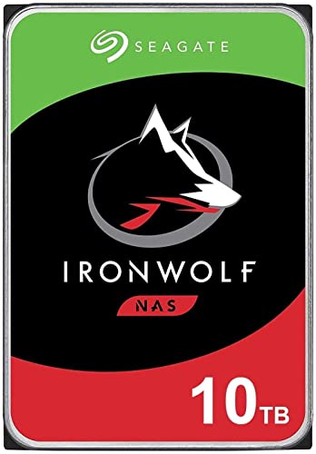 Seagate IronWolf 12TB NAS Internal Hard Drive HDD – CMR 3.5 Inch SATA 6Gb/s 7200 RPM 256MB Cache for RAID Network Attached Storage