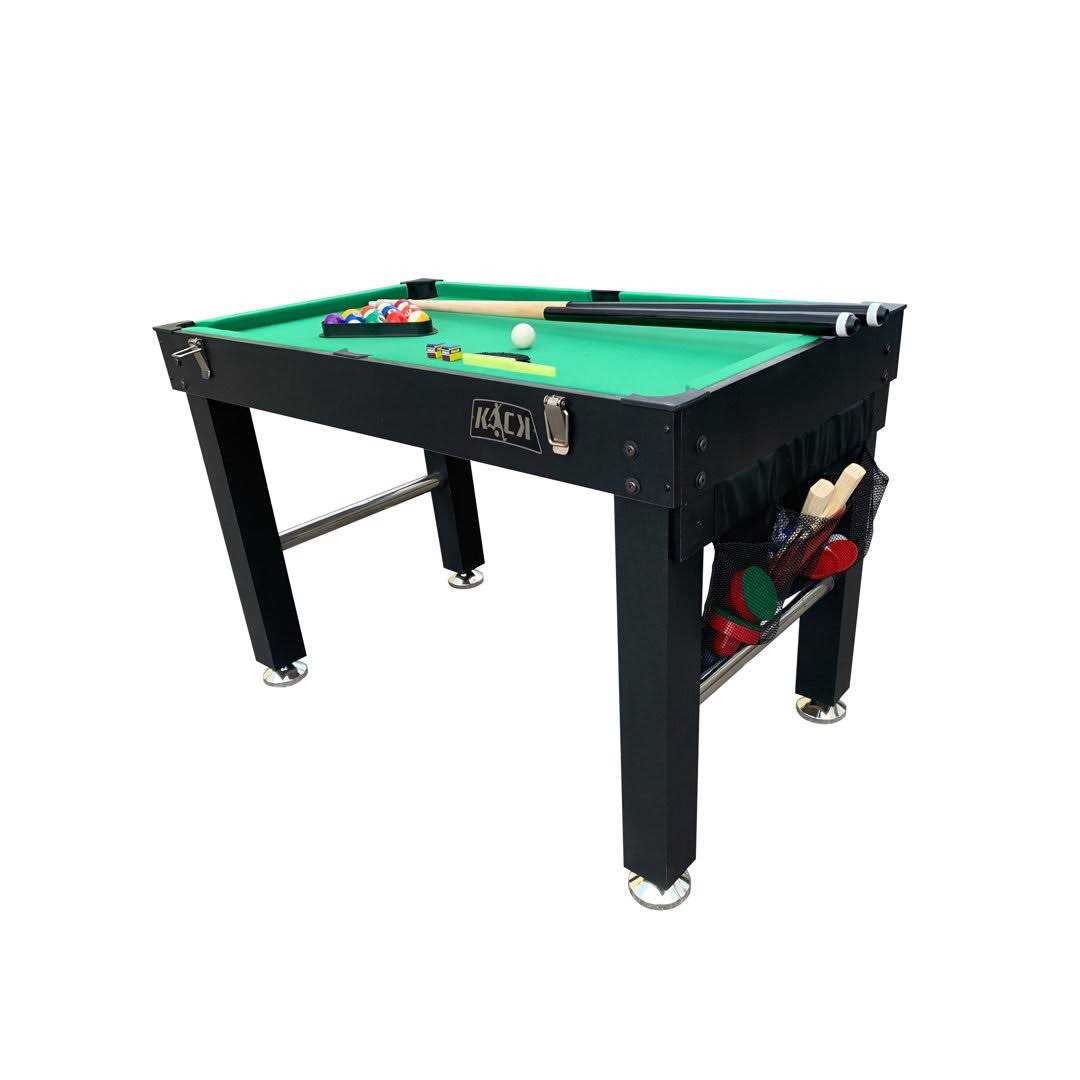 KICK Quad 48′′ 4-in-1 Multi Game Table Combo Game Table Set - Sports Supplies Online Store