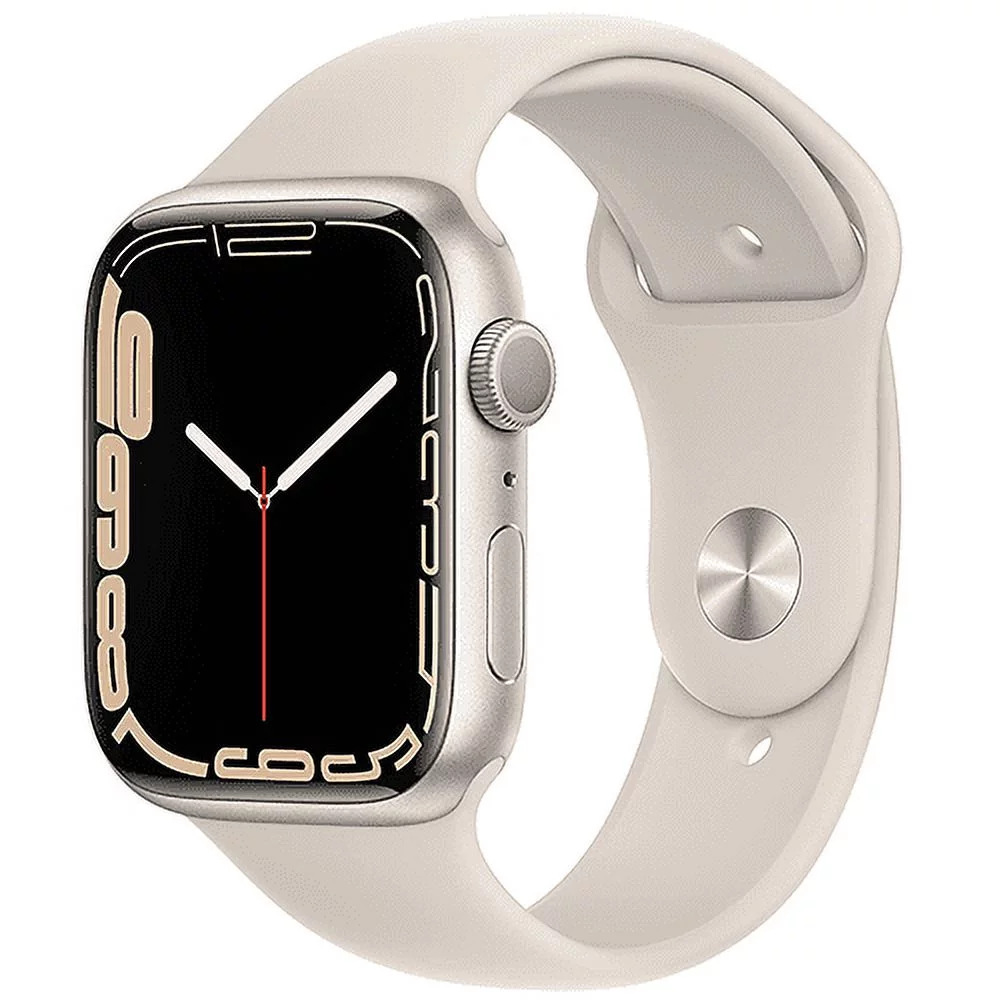 Used Apple Watch Series 7 41mm GPS - Starlight Aluminum Case - Starlight Sport Band
