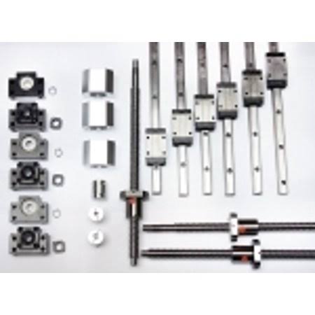 4& x 4& Feet CNC Router Kit 16mm Rail Guideway System and Ball Screws XYZ Travel 48 inch x 48 inch x 10 inch inch