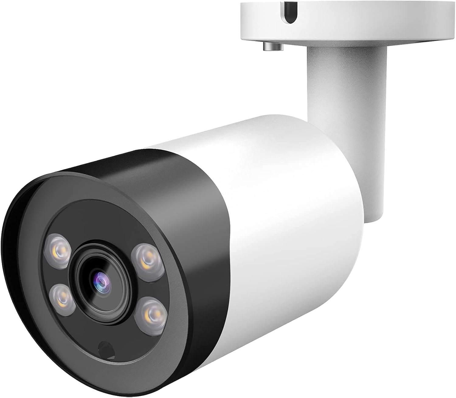 8MP Colorvu Camera Outdoor, Compatible for Hikvision, 2.8MM Lens with Full Color Night Vision, Built-in Mic, Smart Motion Detection