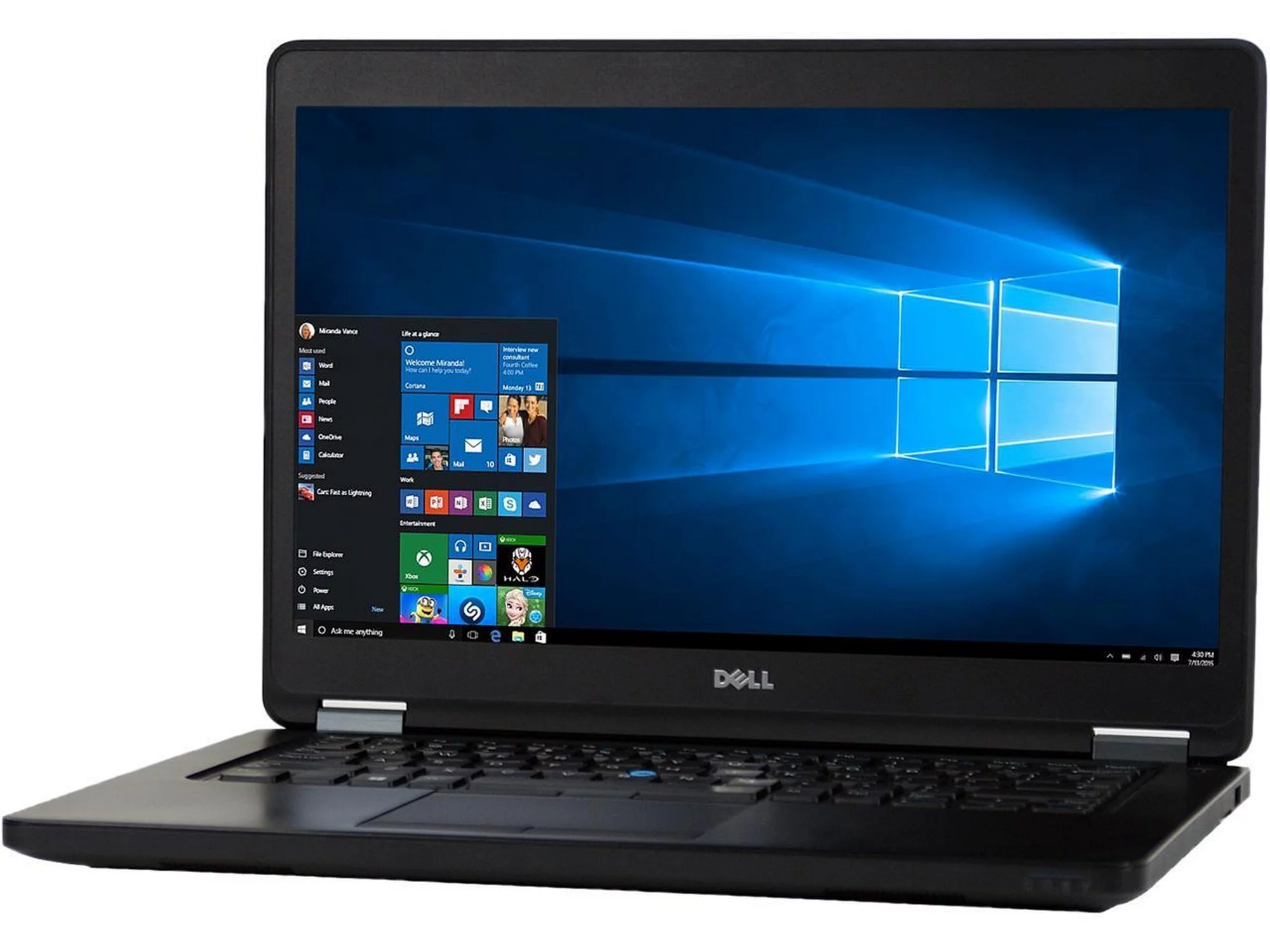Dell Latitude E5450 Laptop Computer, 2.90 GHz Intel i7 Dual Core Gen 5, 16GB DDR3 RAM, 500GB Hard Disk Drive (HDD) SATA Hard Drive