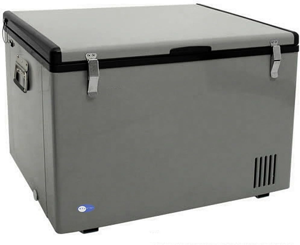 Whynter FM-65G 65 Quart Portable Refrigerator, AC 110V/ DC 12V True Freezer for Car, Home, Camping, RV-8��F to 50��F, One Size, Gray