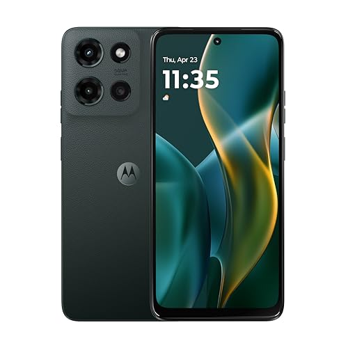 Motorola Moto G - 2025 | Unlocked | Made for US 4/128GB | 50MP Camera | Forest Gray - Radiant Selections