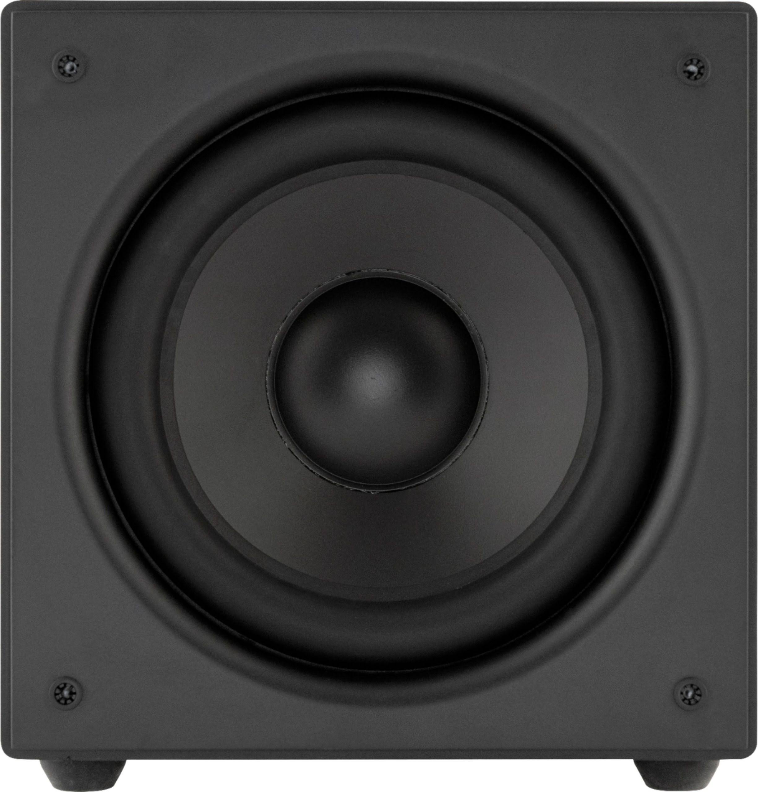 Sonance - Magnolia 10x22 275W Powered Subwoofer - Black MS10SUB