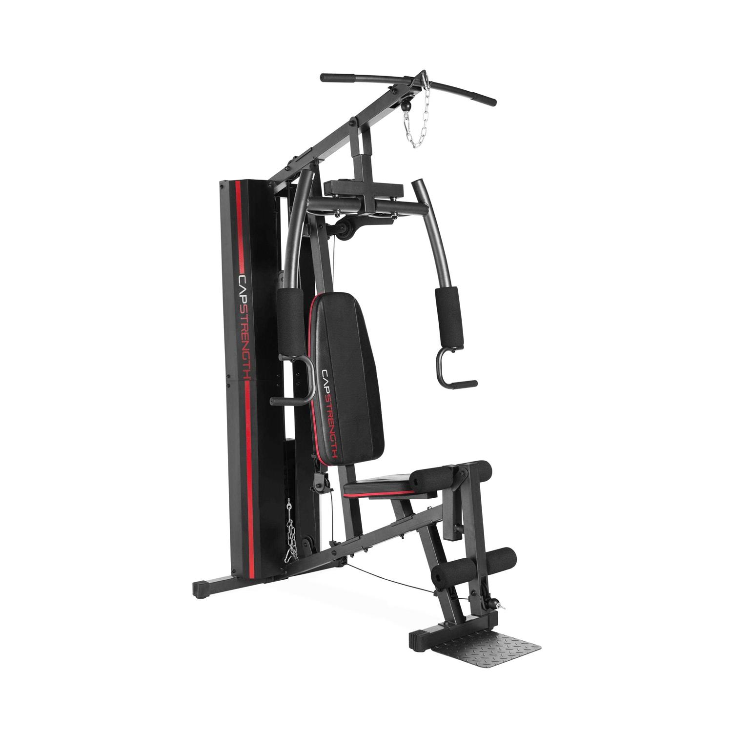 Cap Home Gym with 125 lb Weight Stack - Sports Supplies Online Store