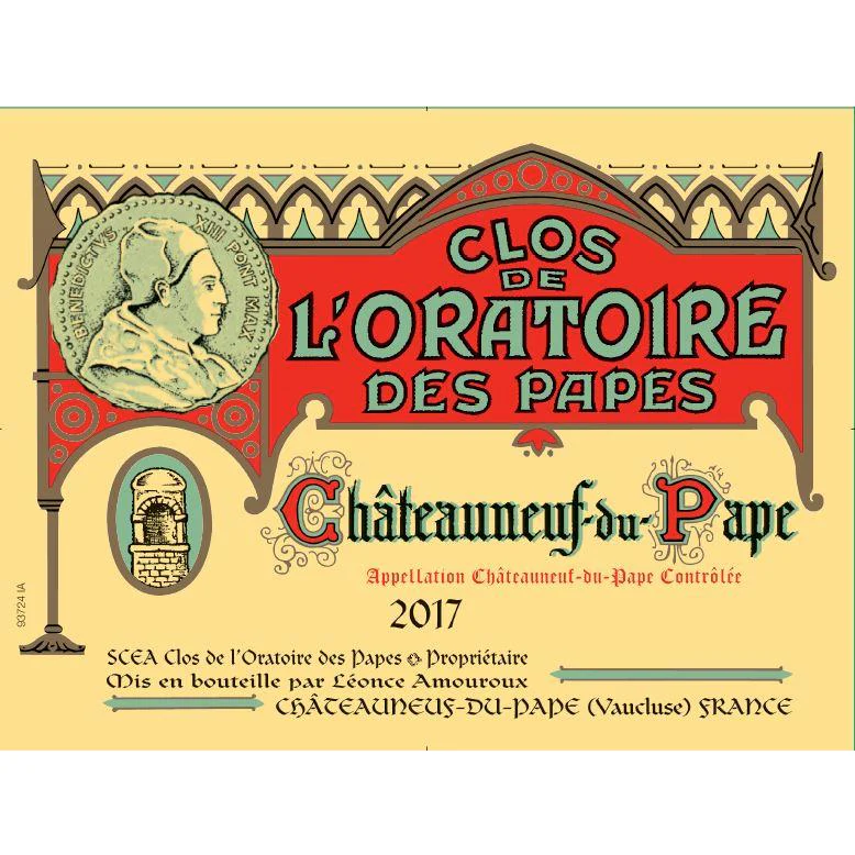 Clos De L'Oratoire Des Papes Chateauneuf-Du-Pape Red Rhone Blend 750ml - Nestor Liquor