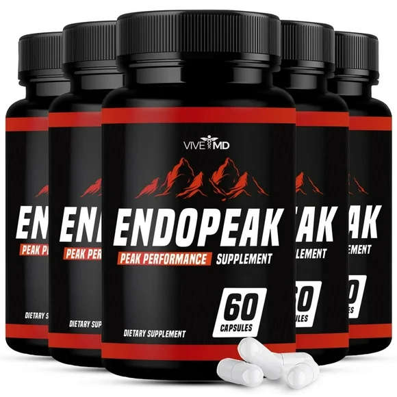 Endopeak Performance Capsules - Official Formula - Endopeak Supplement For Mens Health with Tongkat Ali, Saw Palmetto, Horny Goat Weed