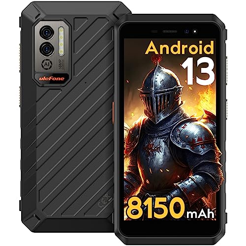 Ulefone Rugged Smartphone Android 13, Armor X11 8150mAh 8GB+32GB/256GB SD Mobile Phones