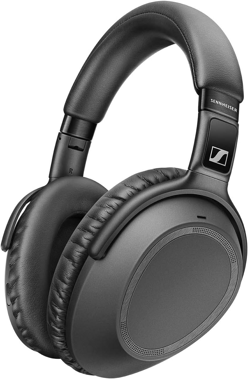 SENNHEISER PXC 550-II Wireless NoiseGard Adaptive Noise Cancelling, Bluetooth Headphone with Touch Sensitive Control and 30-Hour Battery Life, Black