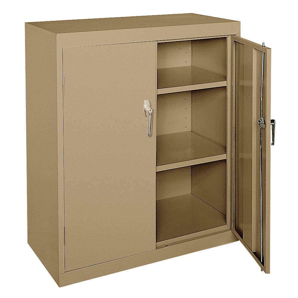 Sandusky EA22362442-04 Counter Height Storage Cabinet,Welded