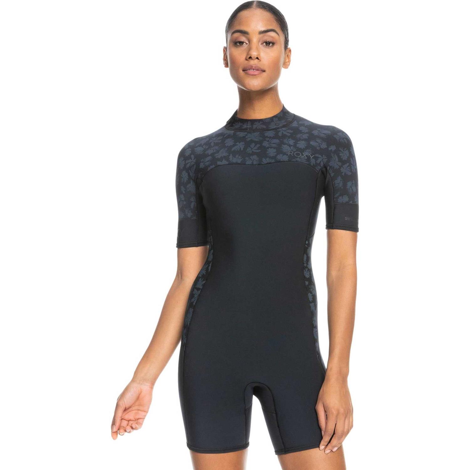 Roxy 2mm Swell Series Short Sleeve Back Zip Springsuit - Sports Supplies Online Store