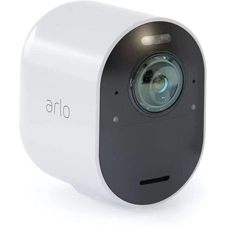 Arlo Ultra - 4K UHD Wire-Free Security Add-On Camera |Indoor/Outdoor with Color Night Vision, 180 View | Requires An Ultra Smart