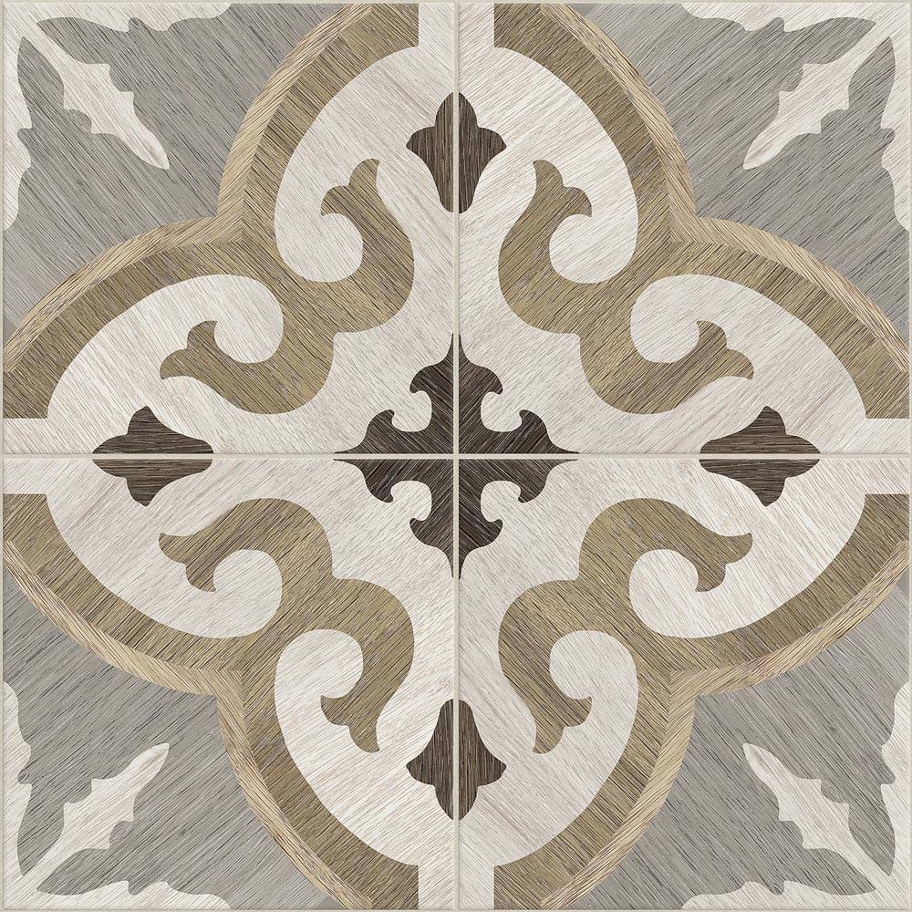 Castaic Briar Oak 8 in. x 8 in. Matte Porcelain Floor and Wall Tile (12.91 Sq. ft./ CASE)