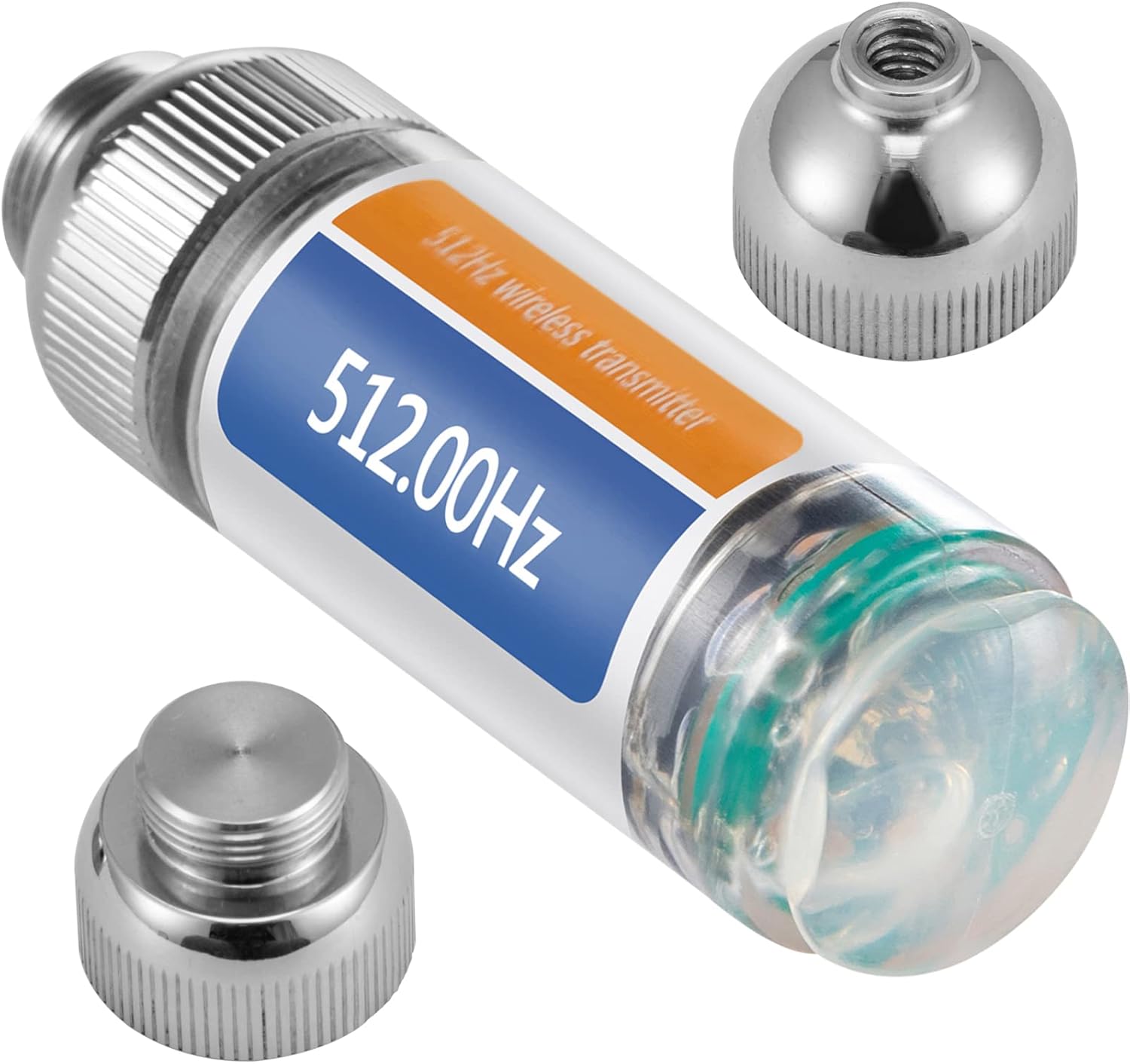 VEVOR 512HZ Sonde 8/5 and 1/4-20 Connectors Rigid Drain Locator for Locating & Detecting Small Sewer & Pipelines, Silver
