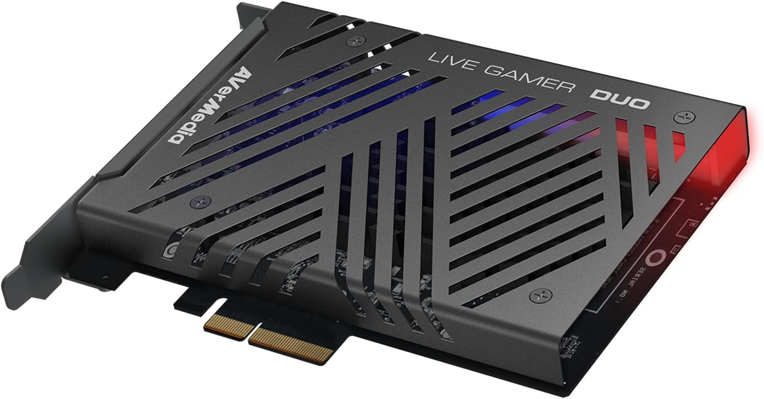 AVerMedia Live Gamer Duo. Dual HDMI 1080p Video Capture Card (GC570D)