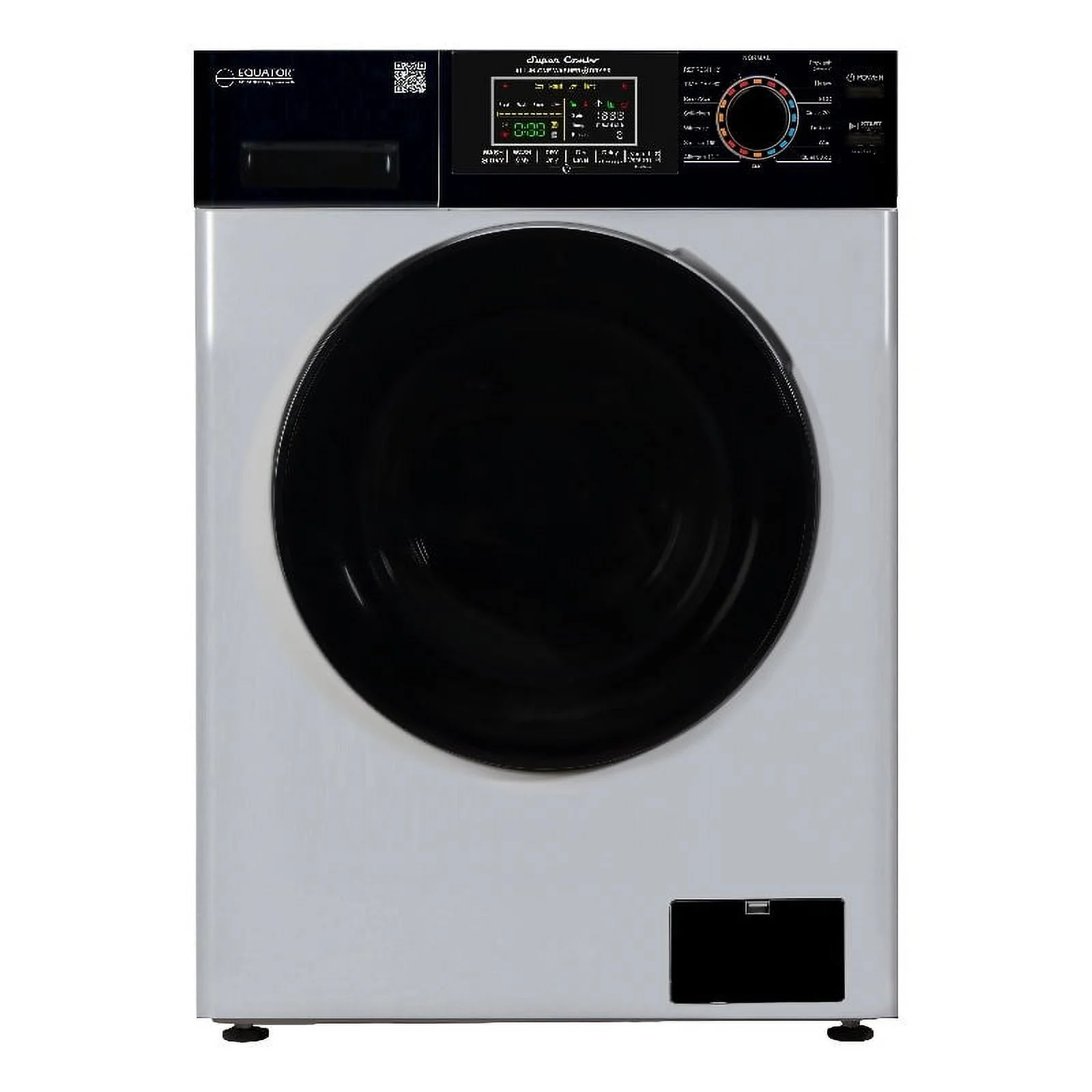 Equator Digital Compact 110V Vented/Ventless 18 lbs Combo Washer Dryer S/B