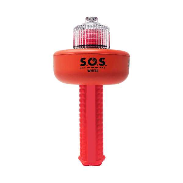 Sirius Signal C-1003 SOS LED Flare Electronic Visual Distress Signal Kit with Daytime Distress Flag and Whistle - Sports Supplies Online Store