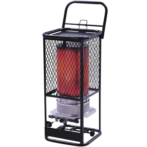 Mr. Heater F270800 125,000 BTU Portable Propane Radiant Heater,Multi , Black