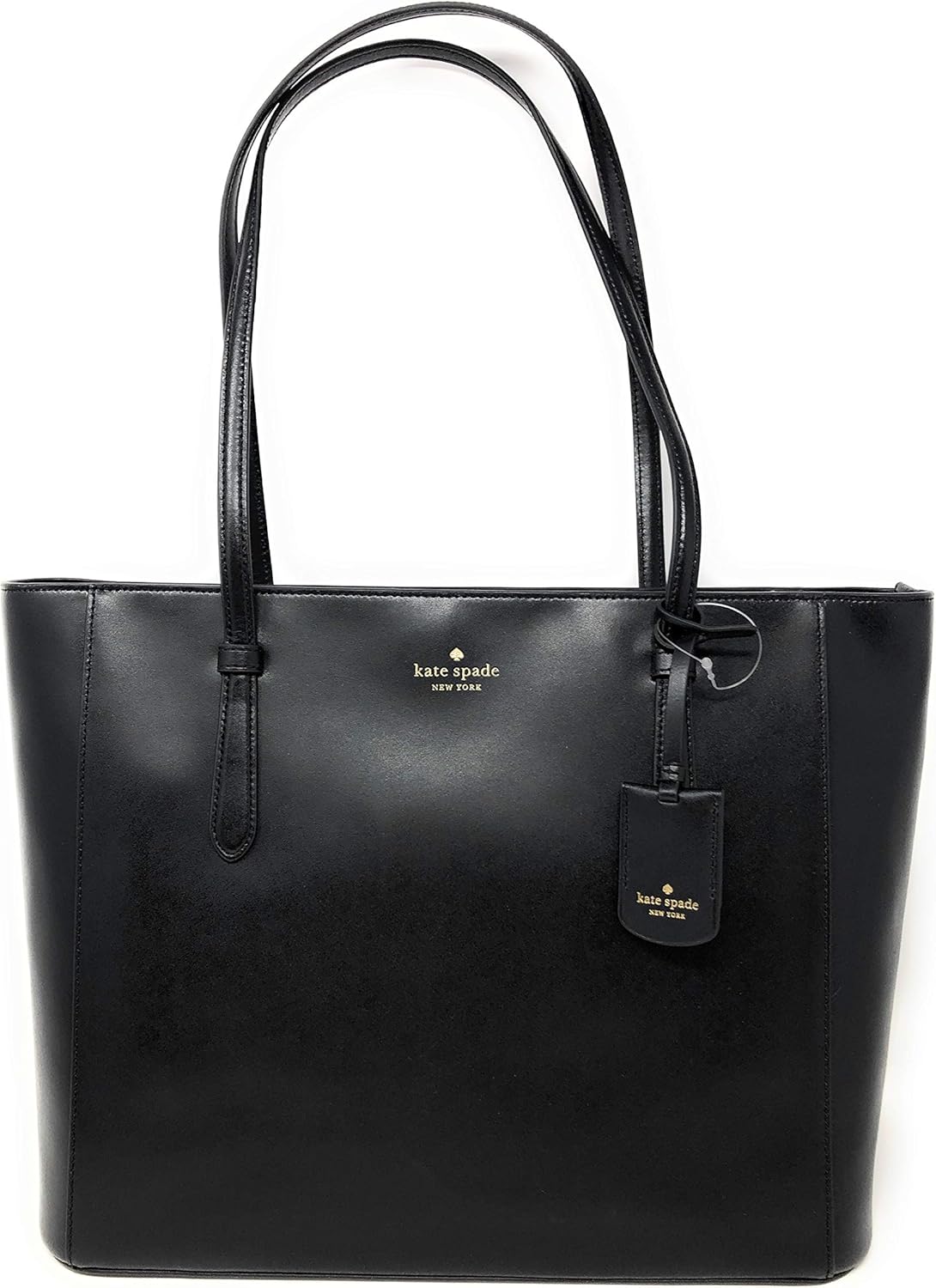 Kate Spade New York Schuyler Medium Leather Tote Shoulder Bag in Black 001