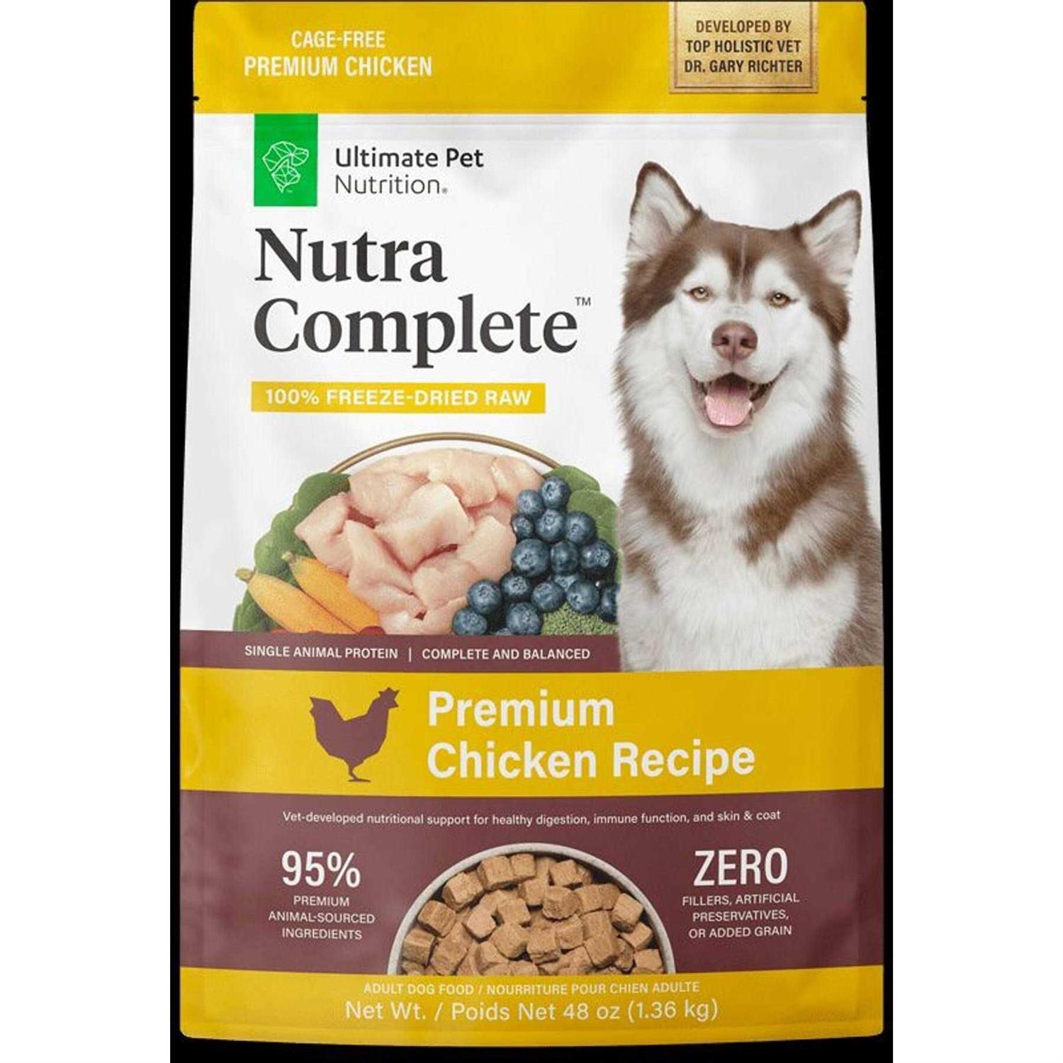 Ultimate Pet Nutrition Nutra Complete Premium Chicken Dog Food - Pet Supplies online store
