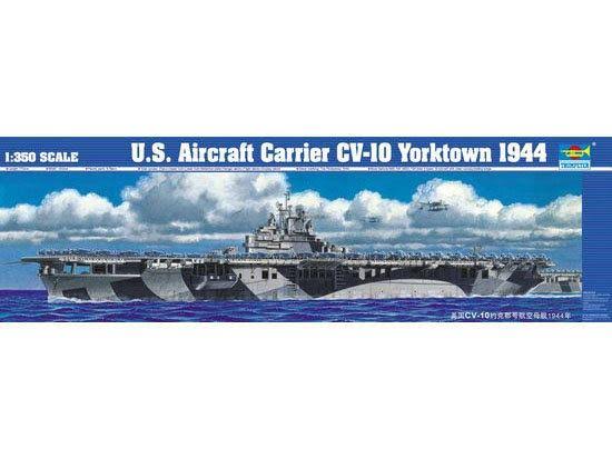 Trumpeter 1/350 U.S Aircraft Carrier CV-10 Yorktown 1944 #05603