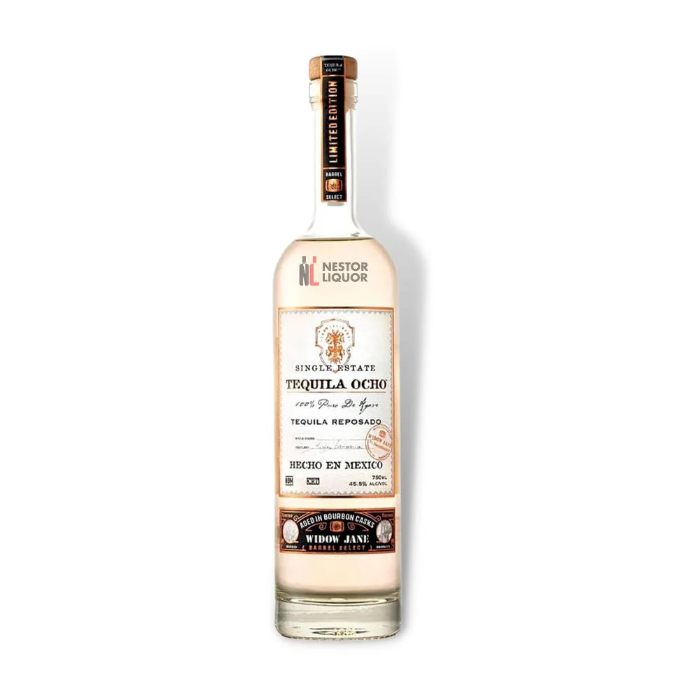 Tequila Ocho Reposado Aged in Widow Jane Bourbon Barrels 750ml - Nestor Liquor