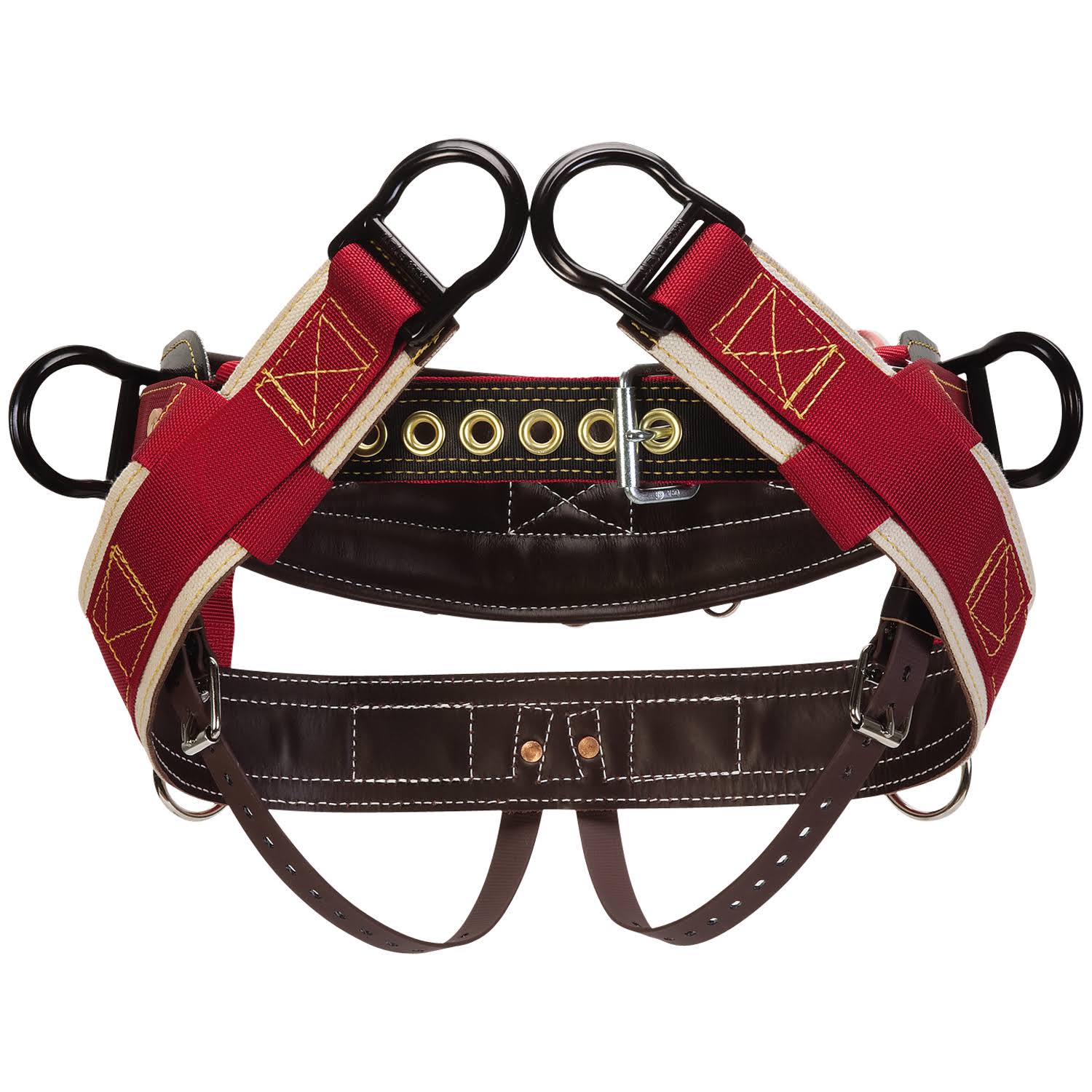 Weaver 08-01035-LG - WLC-315 Saddle with 1x22 Heavy-Duty Coated Webbing Leg Straps (Large)