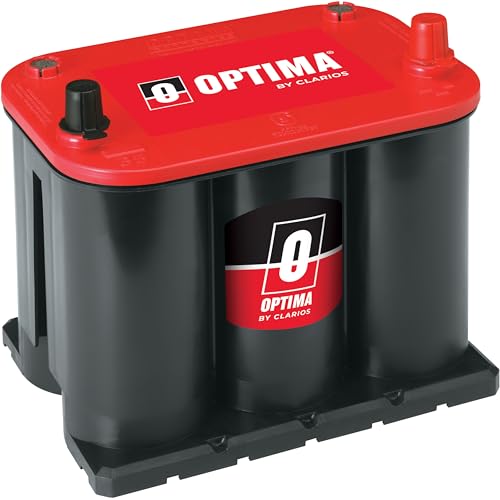 OPTIMA Batteries High Performance 35 RedTop Sealed AGM Car, Truck and SUV Starting Battery, 720 CCA, SAE Terminal, Maintenance Free