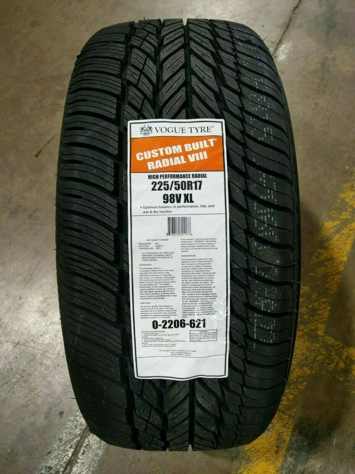 Vogue Custom Built Radial VIII (225/50R17 V)