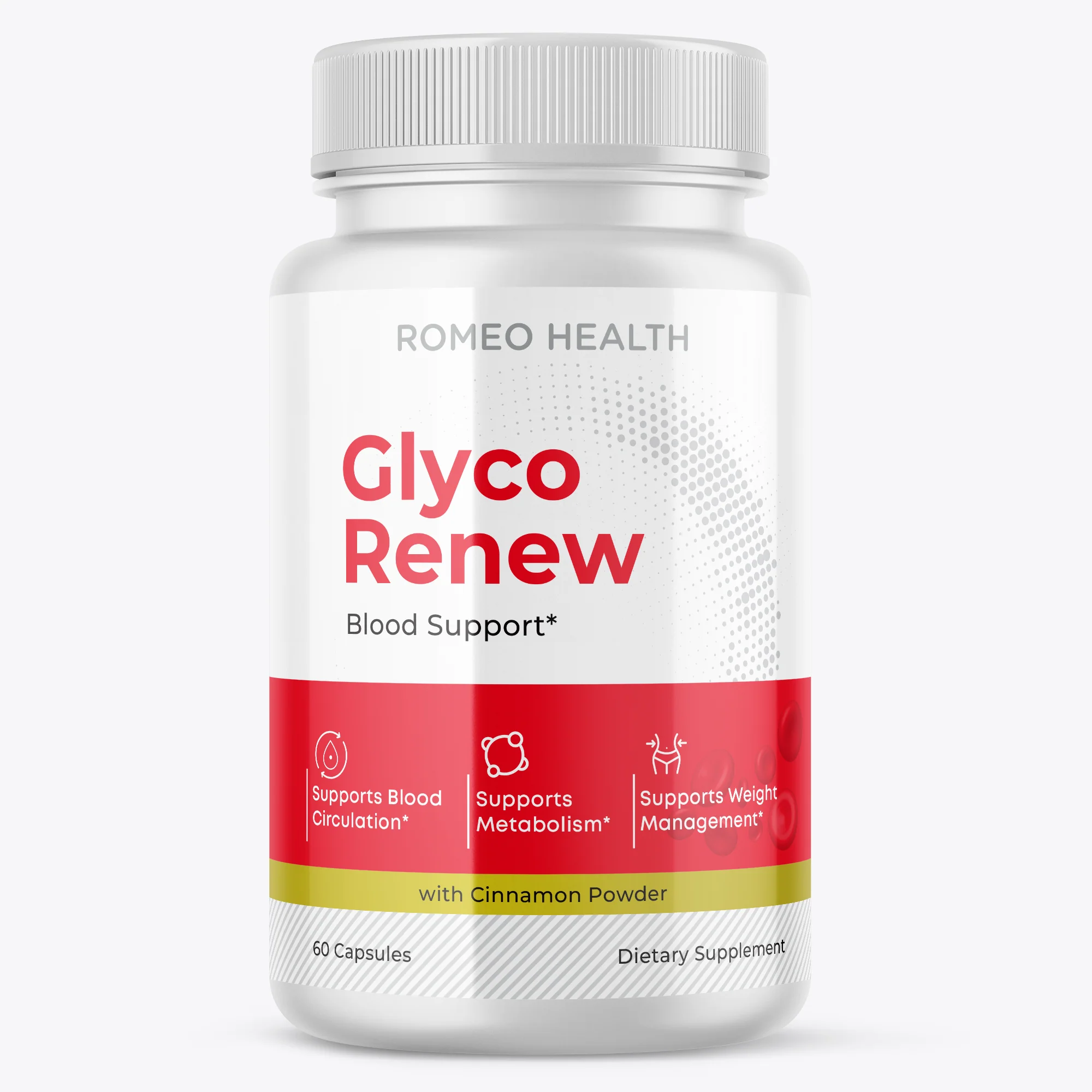 Glyco Renew Blood Support Pills (60 Capsules) - Kansas Nuitrition - HNZSDS