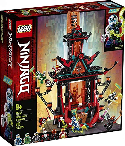 LEGO NINJAGO Empire Temple of Madness 71712 Ninja Temple Building Kit, New 2020 (810 Pieces)