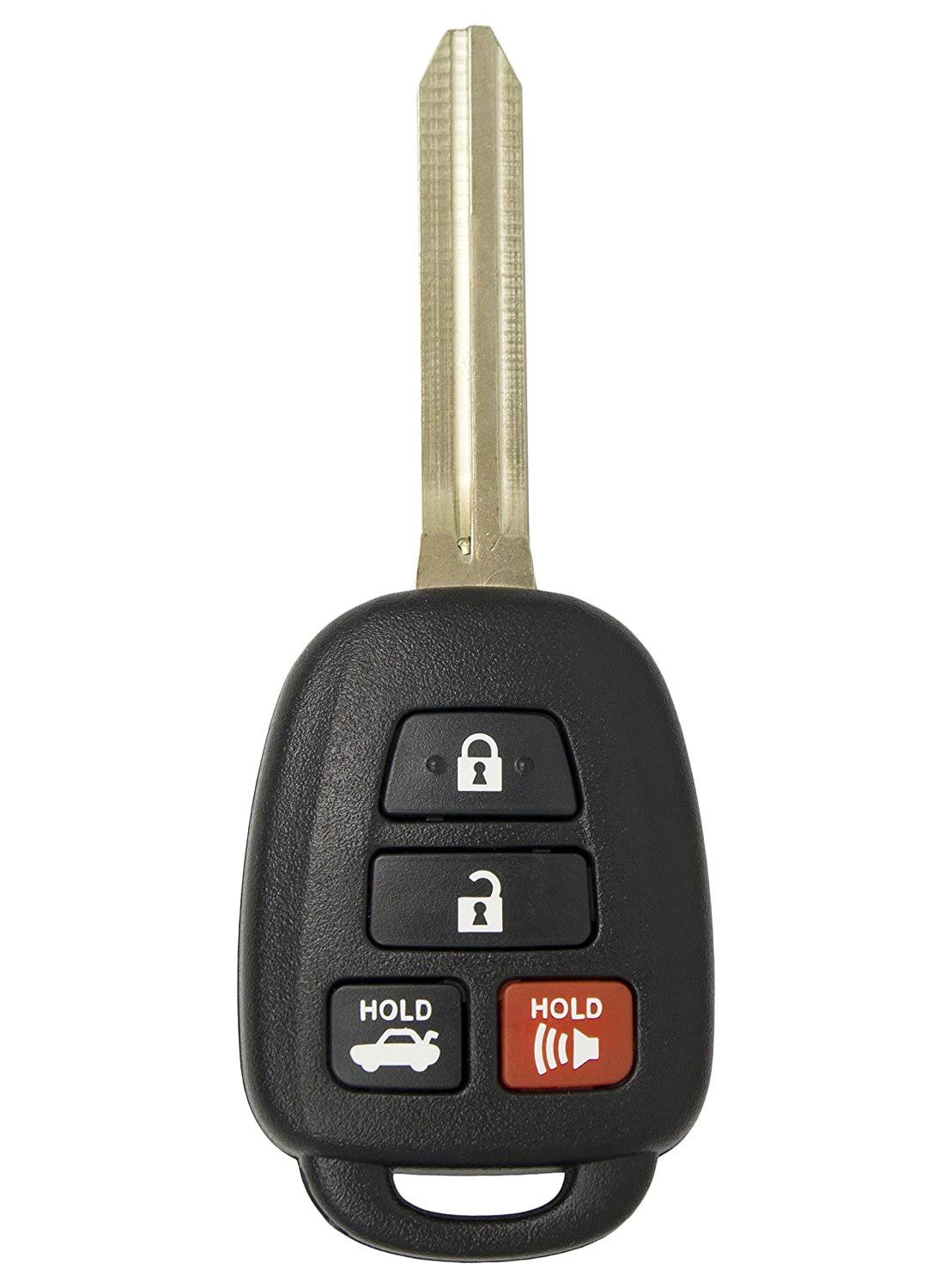 Keyless2Go New Keyless Entry Remote Car Key for Vehicles that Use HYQ12BDM, HYQ12BEL with H Chip