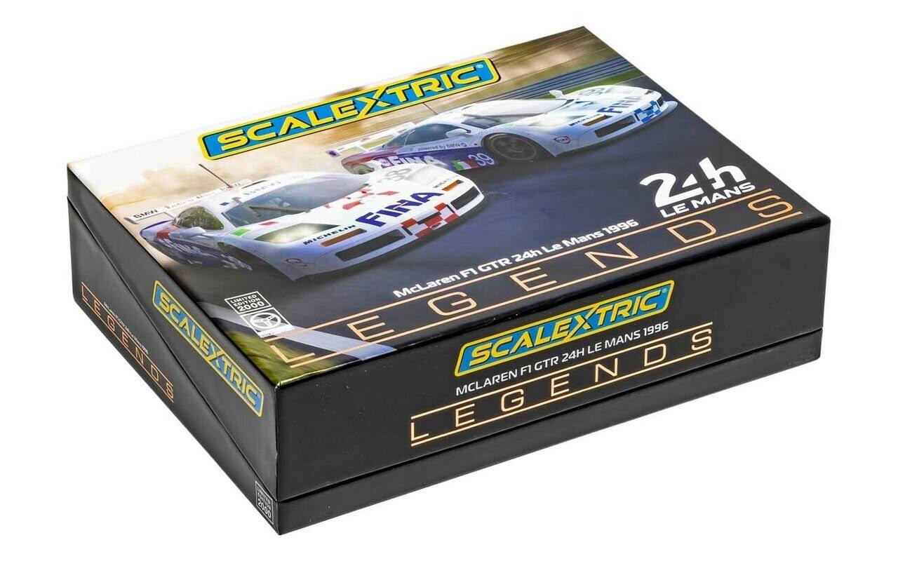 C4012A Scalextric McLaren F1 GTR – Le Mans 1996 Twin Pack 1:32 Slot Car