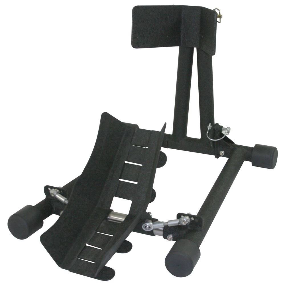 Baxley Trailer Adjustable Self-Locking Motorcycle Trailer Wheel Chock