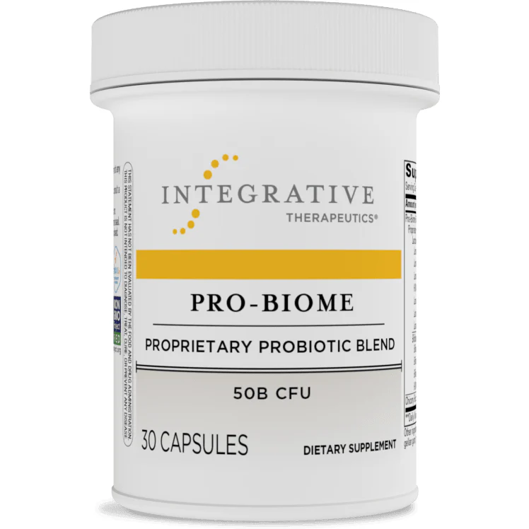 Pro Biome 50B 30 caps By Integrative Therapeutics - Kansas Nuitrition - HNZSDS