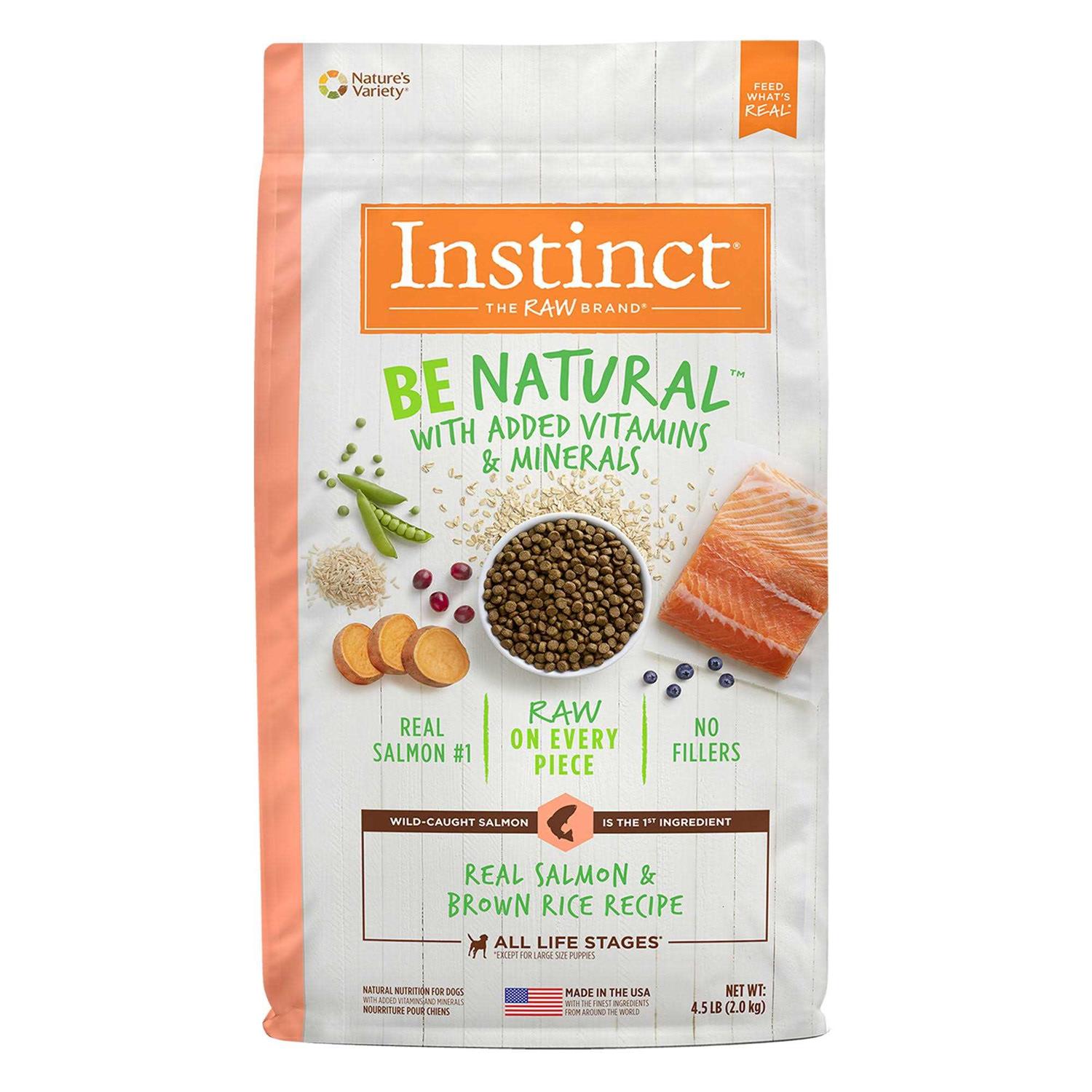 Instinct Be Natural Chicken &amp; Brown Rice Recipe Dry Dog Food - Pet Supplies online store