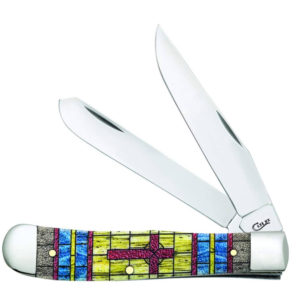 Case 38713 Trapper Stained Glass Cross