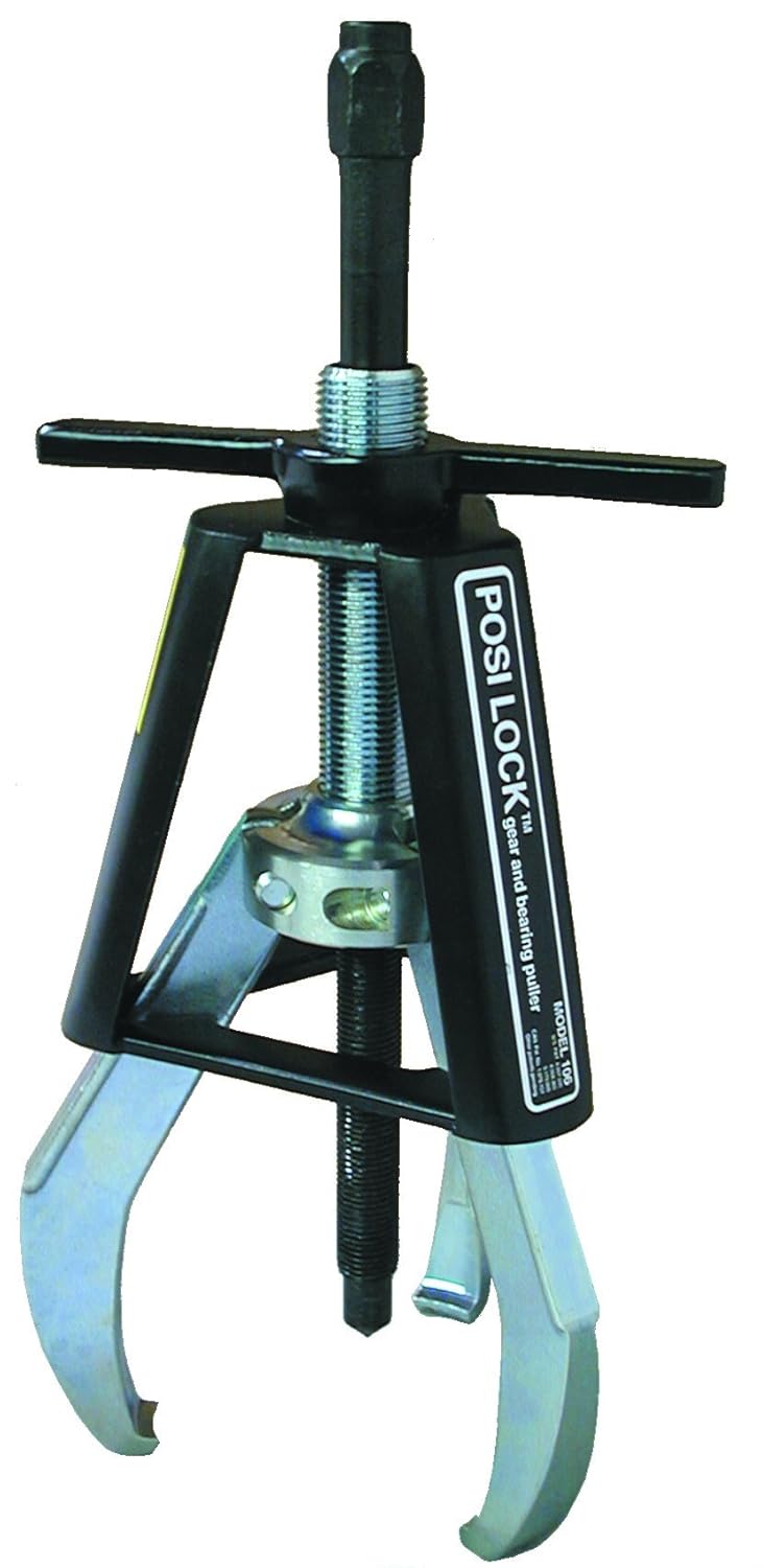 Posi Lock 106 Manual Puller, 3 Jaws, 10 tons Capacity, 6 Reach, 1/4 - 7 Spread Range, 13-1/3 Overall Length