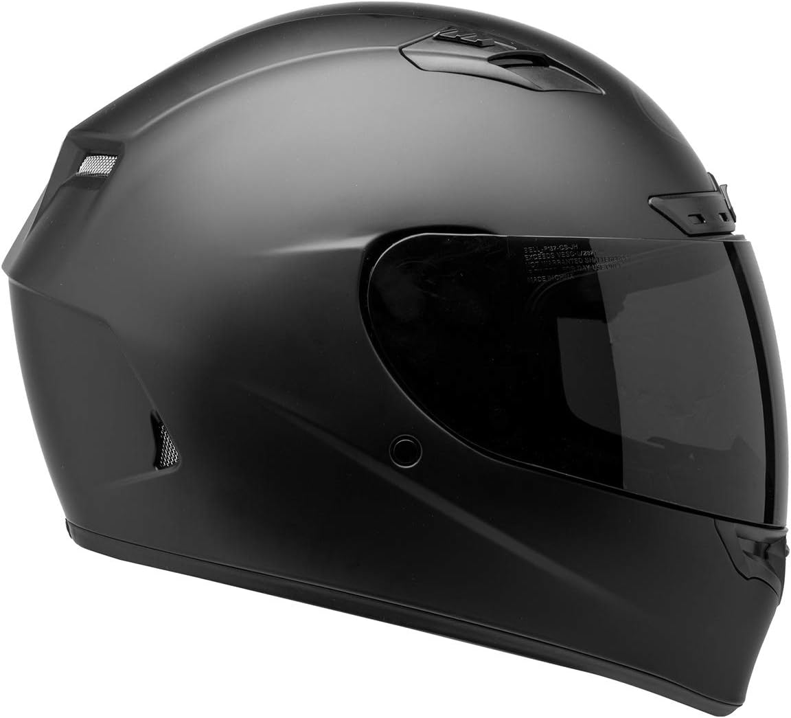 Bell Qualifier DLX Full-Face Blackout Helmet (Blackout Matte Black - Medium)