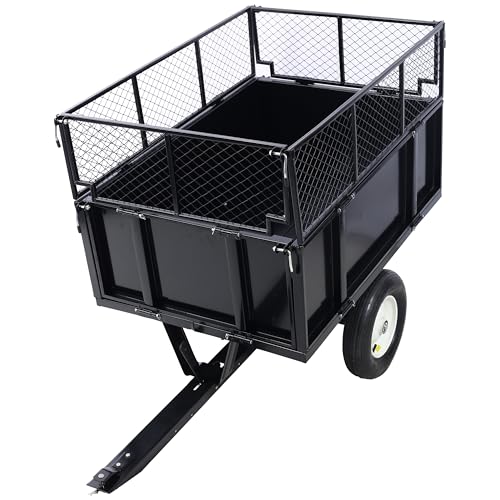 ATV Trailer Steel Dump Cart