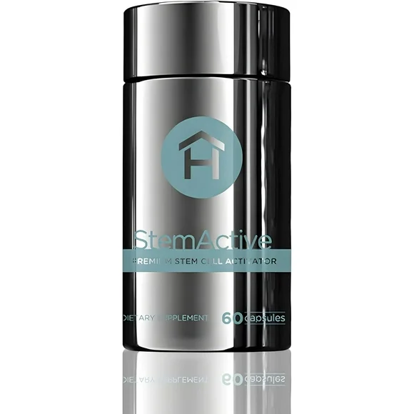 StemActive Stem Cell Support Supplement - 60 Capsules - Boost Circulating Stem Cells - Premium Stem Cell Activator - Madagascan Aloe Macrolada