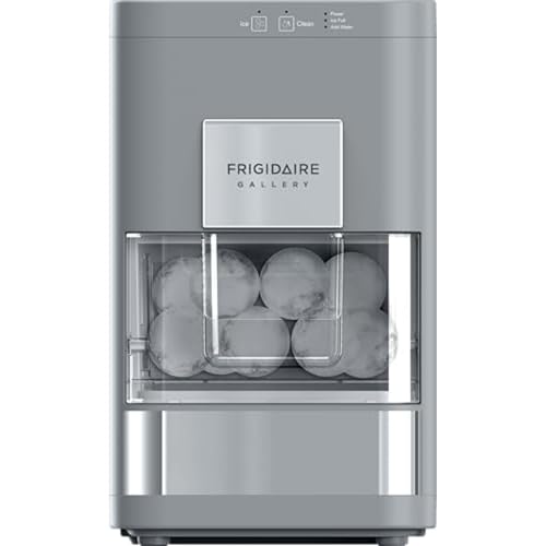 Frigidaire, EFIC240 Countertop Artisanal Sphere Ice Machine, Transparent Window, Gourmet Ice Maker, 84 Sphere per Day Capacity