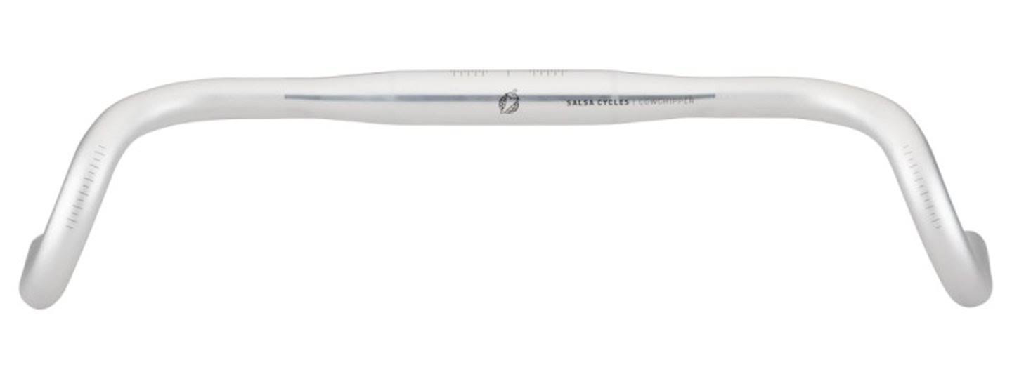 Salsa Cowchipper Deluxe Drop Handlebar Silver 46cm - 31.8mm