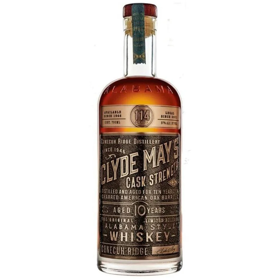 Clyde May's Alabama Style 10 Year Old Cask Strength - Nestor Liquor
