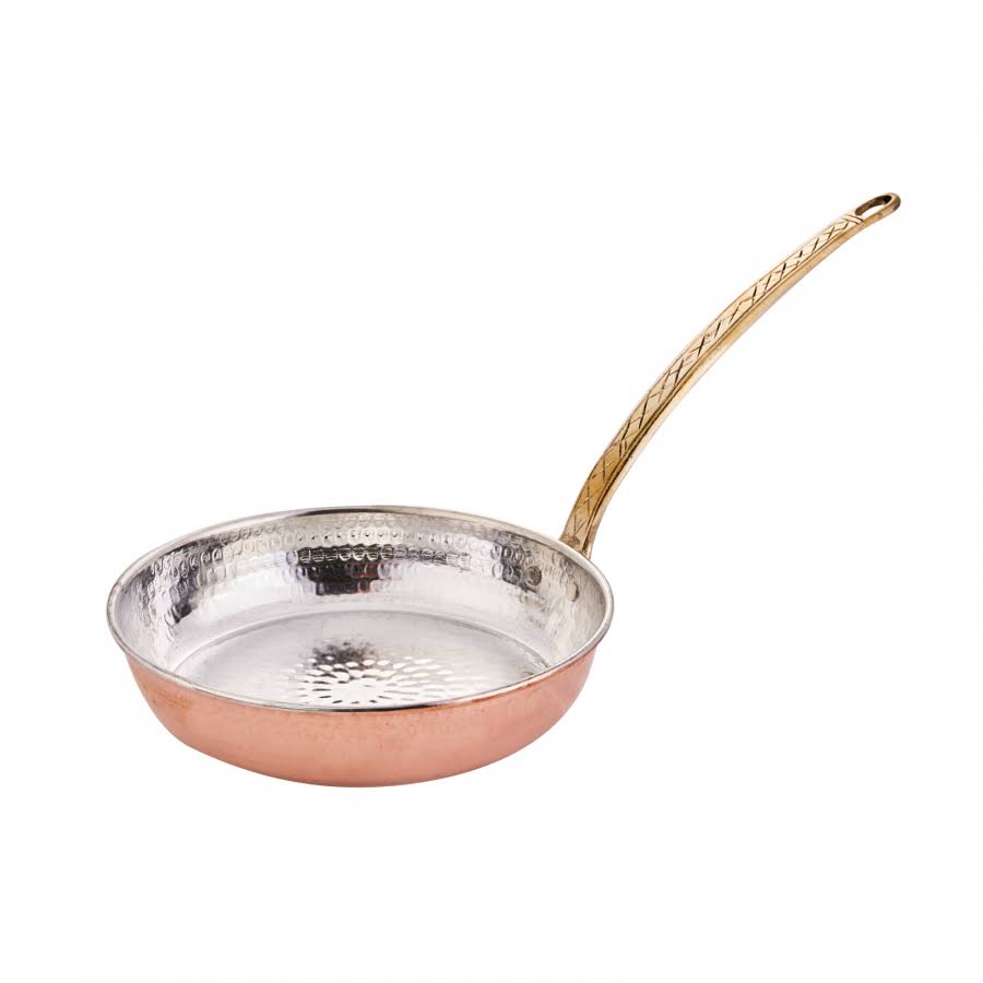 KARACA Mesopotamia Bakir Tava Copper Pan 20 cm Frying Pan