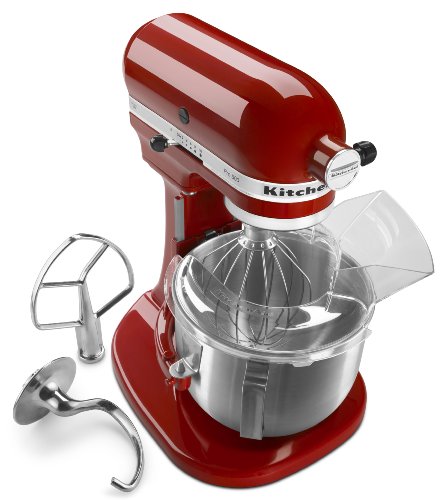 KitchenAid Pro 500 Series 10-Speed 5-Quart Stand Mixer, Empire Red