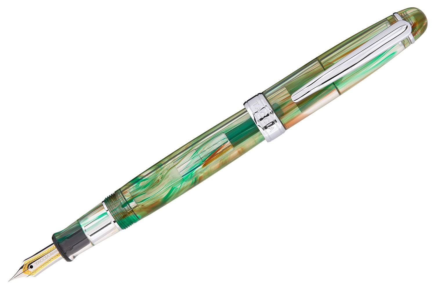 Taccia Spotlight Fountain Pen - Forest Eye - Fine