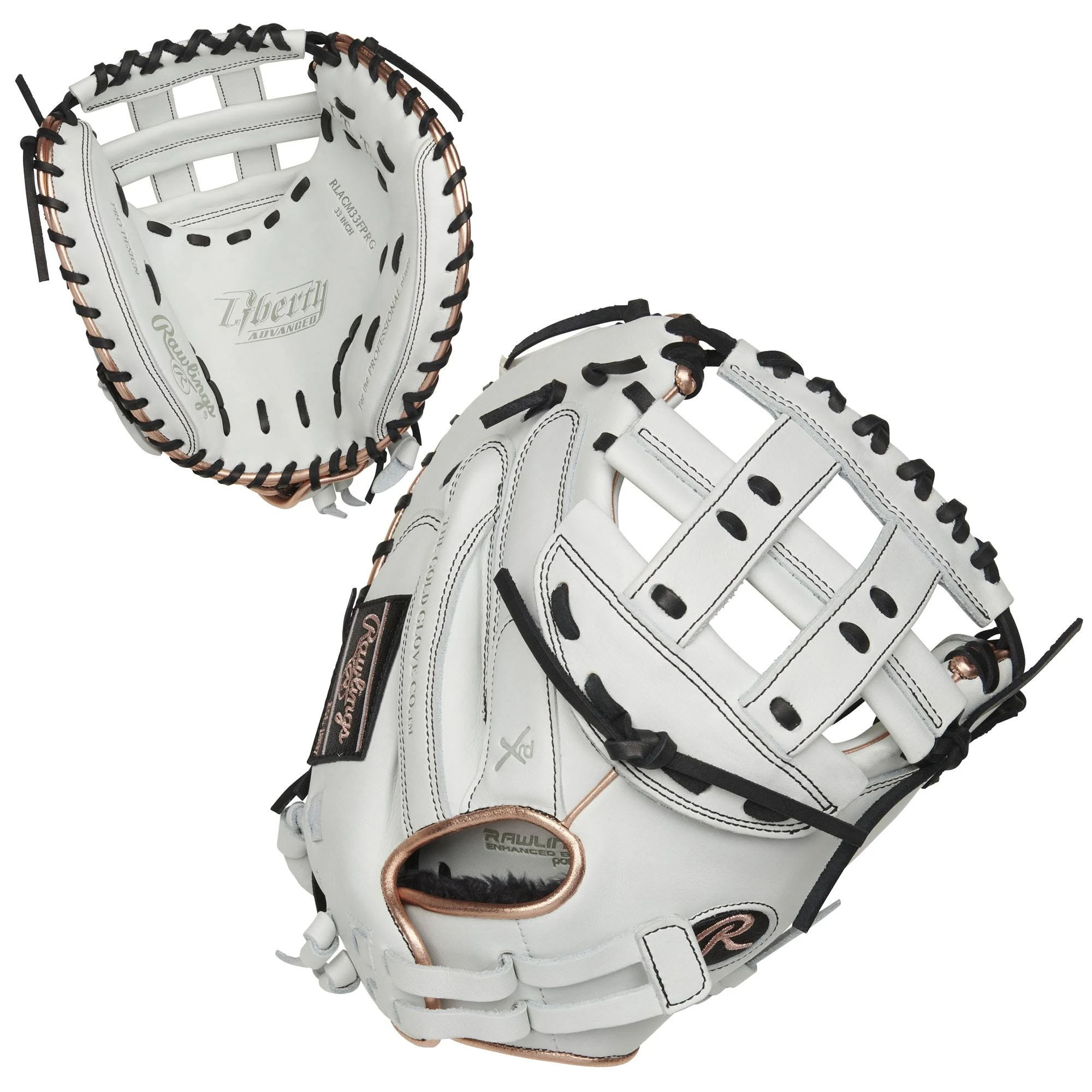 Rawlings Liberty Advanced 33 inch RLACM33FPRG Fastpitch Softball Catcher&s Mitt